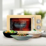 Microonde con grill Cecotec Forno a microonde 20l con grill proclean 3110 retro yellow - immagine 5