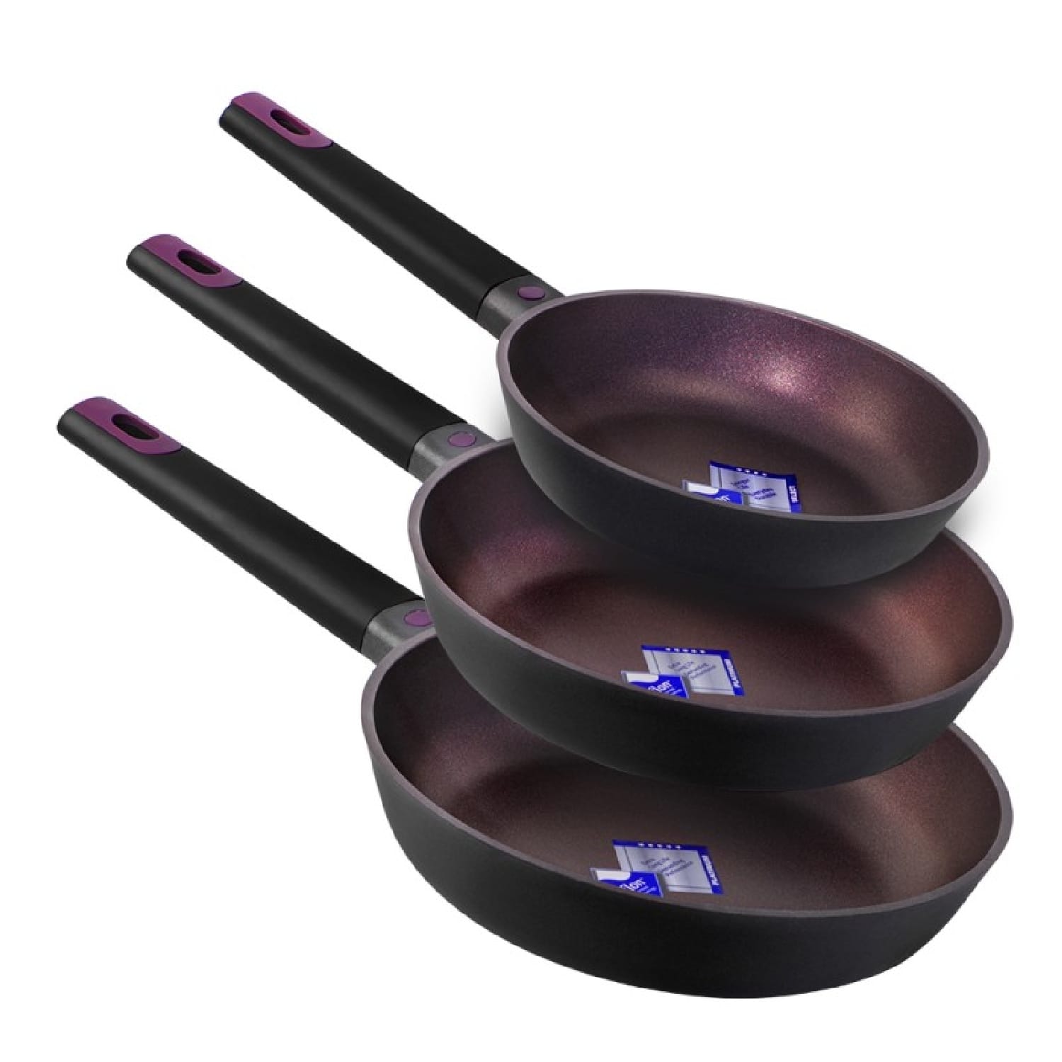 03126_1.jpg Pentole e padelle Cecotec Polka Experience 20-24-28 Bucket Set Titan - immagine 1