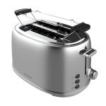 Tostapane verticali Cecotec Tostapane Toast&Taste 1000 Retro Double Inox