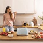 Tostapane Cecotec Toast&Taste 800 Vintage Light Blue - immagine 4