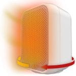 Stufe da tavola in ceramica Cecotec ReadyWarm 1500 Max Ceramic Rotate White