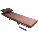 Divano Letto Sofà Bed Marrone divani 65x69x82h Divanetti Divano Letto 1 Piazza Italfrom - immagine 4