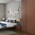 Armadio 247x58x90 due ante noce antico