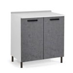 Base cucina 80x50x85H due ante cemento