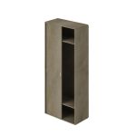 Ingresso modulo da 90 H.212 ante scorrevoli con appendiabiti colore argilla