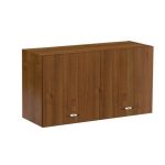 Mobile sopracappa 90x32x49H cm. noce antico