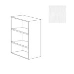 Modulo H 129 per ufficio ibisco bianco frassinato