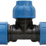 Raccordo Nylon-Tee 90 Giunzione mm.20x20x20 Pn16 Confezione 5 Pz