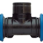 Raccordo Nylon-Tee Femmina Giunzione mm.25 X 3/4 X 25 Pn16 Confezione 5 Pz