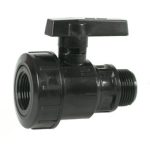 Raccordo Nylon Valvola A Sfera Mf 1" Confezione 3 Pz