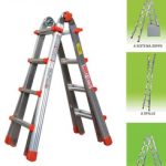 Scala In Alluminio Multiuso 129 x 60 x 21 cm