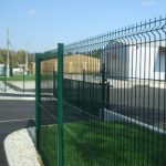 Pannello Recinzione Modulare Cancellata Rete Metallica Elettrosaldata "Medium Verde" cm 200 X 172 H