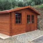 Casetta Da Giardino In Legno D' Abete Nordico(28mm) - cm 380x320cm -Pavimento Escluso- Italfrom03