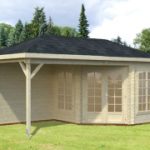 Casetta Da Giardino In Legno D' Abete Nordico(28mm) - cm 577x300cm -Pavimento Incluso- Italfrom06