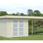 Casetta Da Giardino In Legno D' Abete Nordico(28mm) - cm487x250cm -Pavimento Escluso- Italfrom17