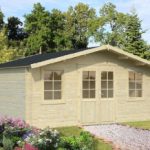 Casetta Da Giardino In Legno D' Abete Nordico(28mm) - 504x380 cm -Pavimento Escluso -Italfrom41