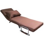 Divano Letto Sofà Bed Marrone divani 65x69x82h Divanetti Divano Letto 1 Piazza Italfrom - immagine 3