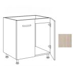 Sottolavello 80x60x82H due ante olmo