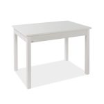 Tavolo rettangolare Firenze 110x70 bianco frassinato