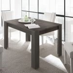 Tavolo Sabry titanio 137x90