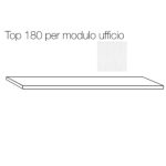Top 180 per modulo ufficio Ibisco bianco frassinato