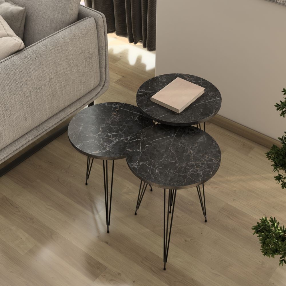 tris-tavolini-da-caffe-nisa-38-antracite-con-gambe-metallo-nero.jpg Tris tavolini da caff? Nisa 38 antracite con gambe metallo nero - immagine 1