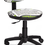 Poltrona Dattilo in Tessuto Colore Antracite