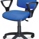 Poltrona Operativa Torino in Tessuto Colore Blu