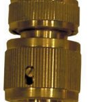 Raccordo Portagomma Irrigo Aquastop In Ottone Di Giunzione Per Tubi Da 1/2" Confezione 20 Pz