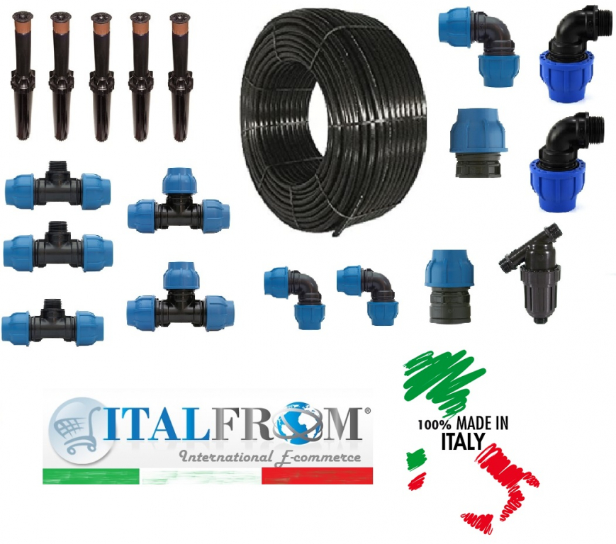 zoom_10656-0-61b70950.jpg Kit Irrigazione Italfrom Per Microirrigazione Interrata Fino A 50 Mq - immagine 1