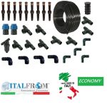 Kit Irrigazione Italfrom Economy Per Microirrigazione Interrata Fino A 100 Mq