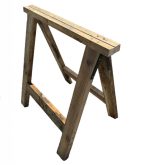 Cavalletto Pieghevole Da Lavoro In Legno Di Pino Impregnato H 90 cm- Italfrom