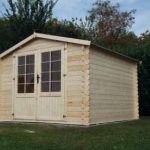 Casetta Da Giardino In Legno D' Abete Nordico(28mm) - cm 300x300cm - Senza Pavimento - Italfrom308