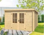 Casetta Da Giardino In Legno D' Abete Nordico(28mm) - cm 310x310cm - Senza Pavimento - Italfrom310