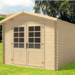 Casetta Da Giardino In Legno D' Abete Nordico(28mm) - cm 300x400 cm - Senza Pavimento - Italfrom311