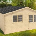 Casetta Da Giardino In Legno D' Abete Nordico(40mm) - cm 600x600 cm - Senza Pavimento- Italfrom315