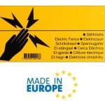 Cartello Monitore Italfrom Per Segnalazione Recinzioni Elettriche