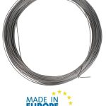 Filo Di Ferro Zincato Hd 2,0 mm. Italfrom Per Recinzioni Permanenti Per Ovini E Bovini