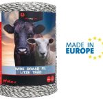 Filo Conduttore Bianco Polywire Pro Italfrom 200 Metri Per Recinzioni Elettriche