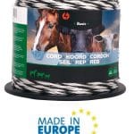 Corda Conduttrice Bianca Basic 5 mm Italfrom Lunghezza 200 M Per Recinzioni Elettriche