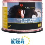 Fettuccia Conduttrice Pro Plus Bianca 40 mm Italfrom Lunghezza 200 M Per Recinzioni Elettriche