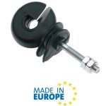 Isolatore Ad Anello Nero Per Picchetti In Metallo Italfrom Confezione 25 Pezzi Per Recinzioni Elettriche