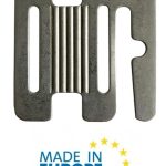 Piastra Per Isolatore D'angolo Italfrom Confezione 4 Pezzi Per Recinzioni Elettriche