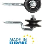 Isolatore D'angolo A Bobina Per Filo Italfrom Confezione 5 Pezzi Per Recinzioni Elettriche