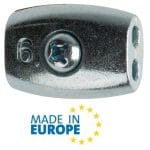 Connettore Per Corda Da 4-6 mm. Italfrom Confezione 10 Pezzi Per Recinzioni Elettriche