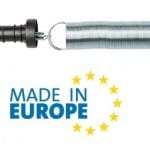 Maniglia Per Cancello Con Molla 5 M Nera Italfrom Per Recinzioni Elettriche