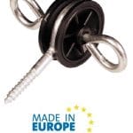 Ancora Per Maniglia Nera Italfrom Confezioni 5 Pezzi Per Recinzioni Elettriche