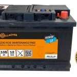 Batteria Gallagher Premium Al Piombo 12 V/105 Ah Per Elettrificatori E Recinti Elettrici