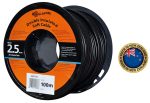 Cavo A Doppio Isolamento Gallagher 2,5 mm L.100 M 35 Ohm/Km Per Messa A Terra Di Recinti Elettrici