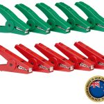 Crocodile Clip Verde Gallagher Confezione 5 Pz.